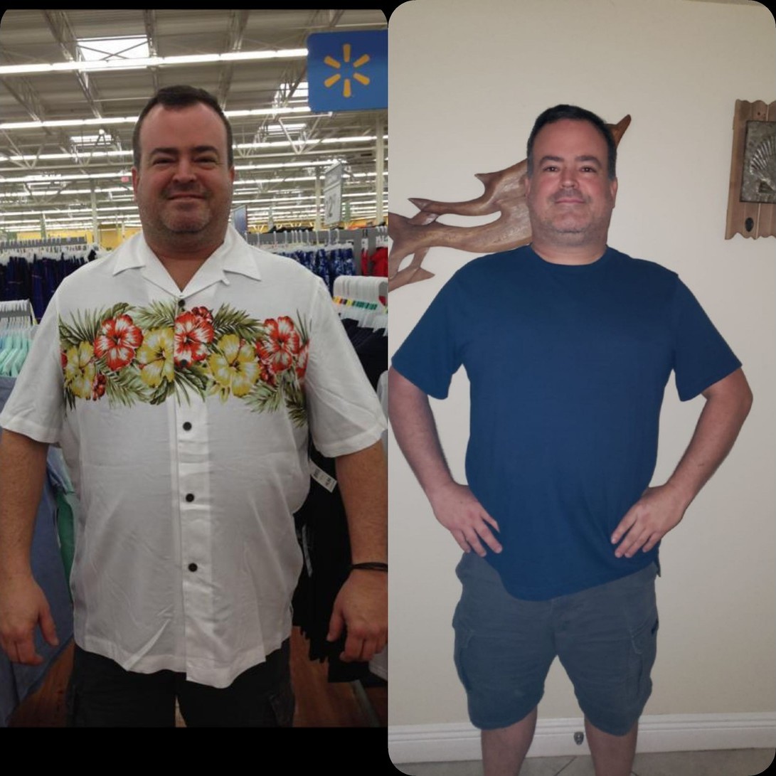 Antes y después de un cliente de Armando